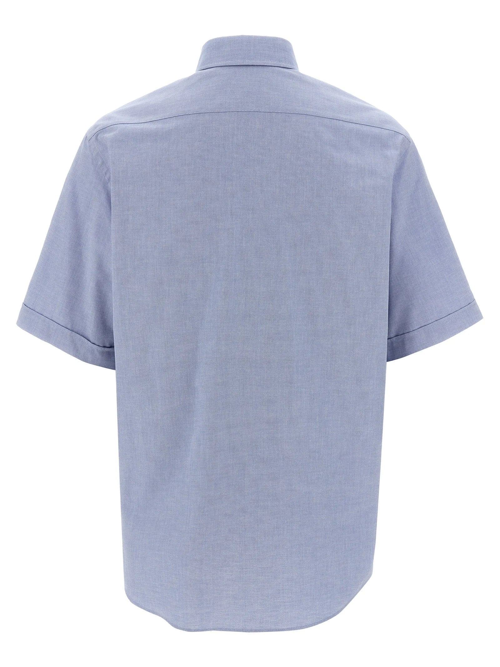 Fendi Blue Cotton Blouse
