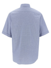 Fendi Blue Cotton Blouse
