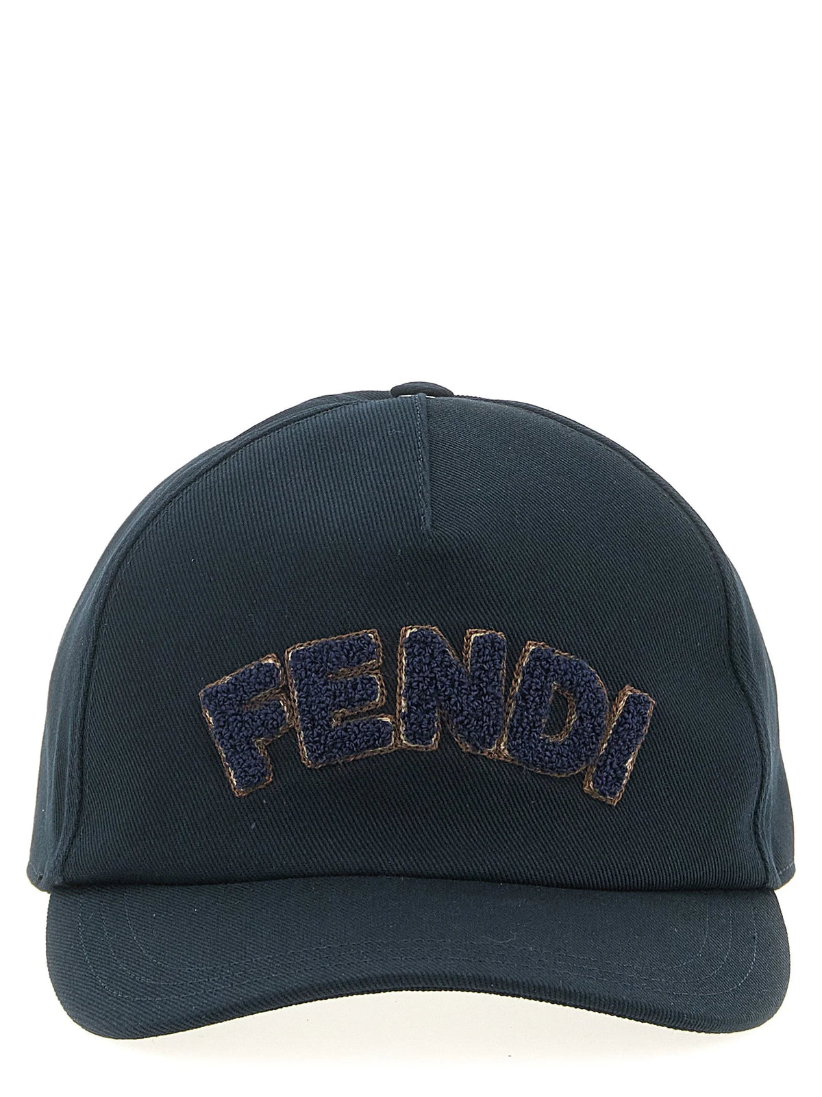 Fendi Blue Cotton Cap (Baseball Hat) - UNI