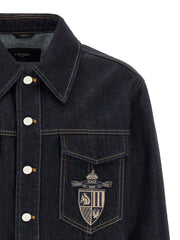 Fendi Blue Cotton Denim Jacket - IT52 | XL