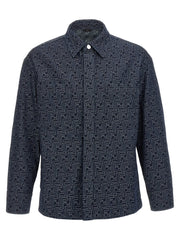 Fendi Blue Cotton Denim Jacket - IT52 | XL