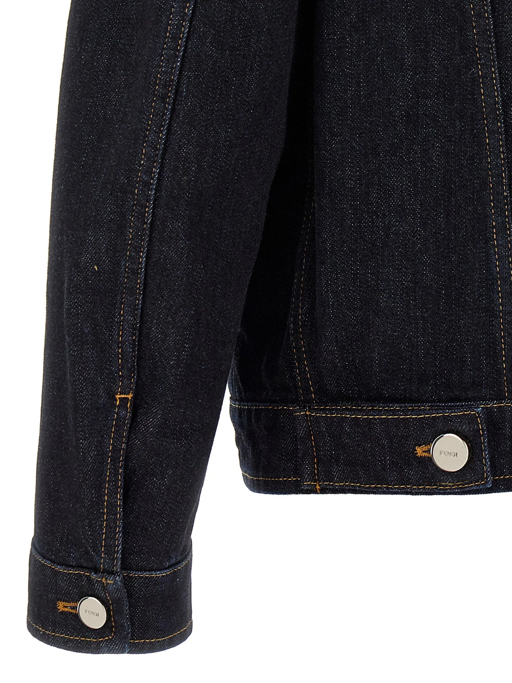 Fendi Blue Cotton Denim Jacket - IT52 | XL