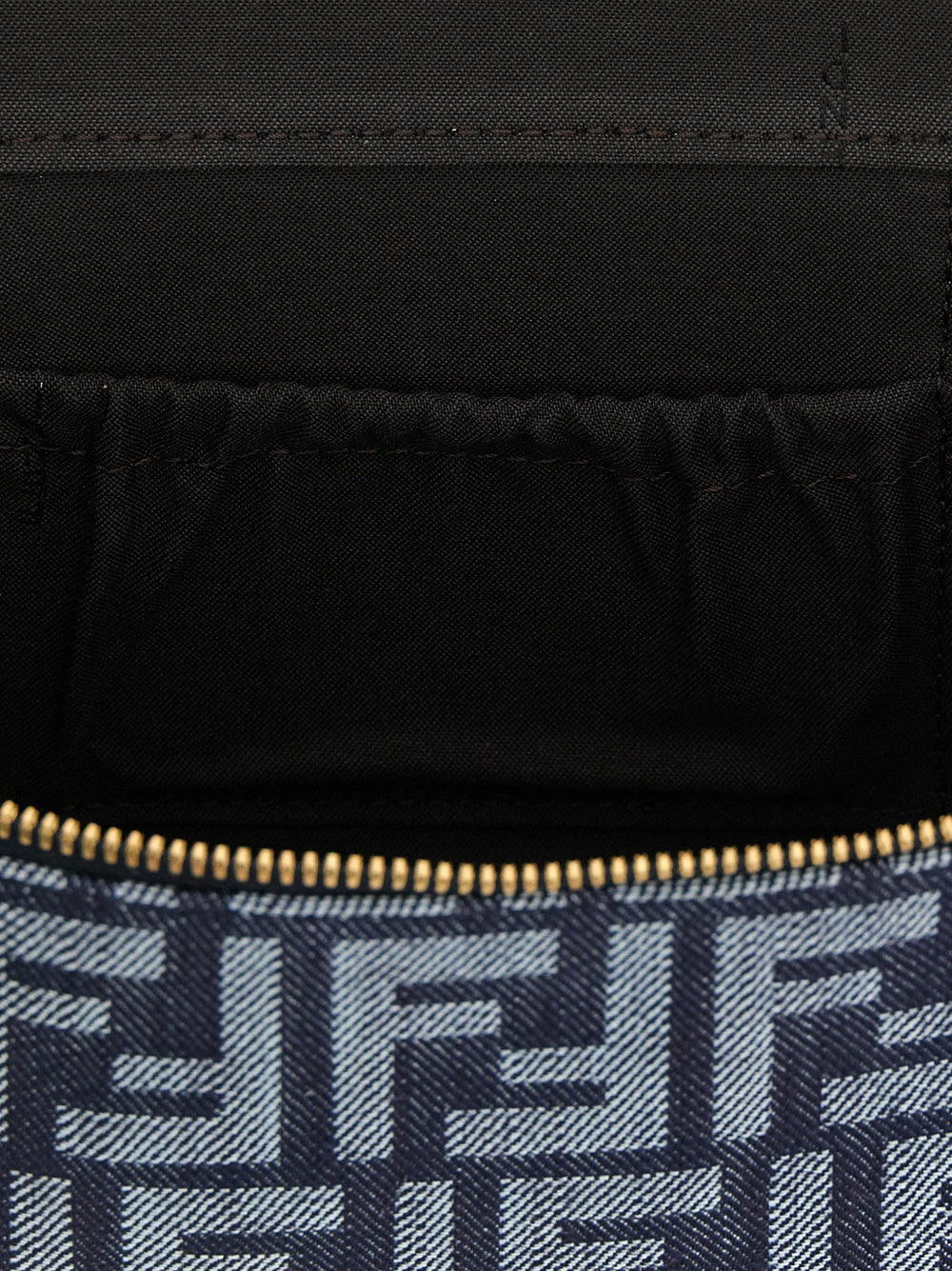 Fendi Blue Cotton Handbag