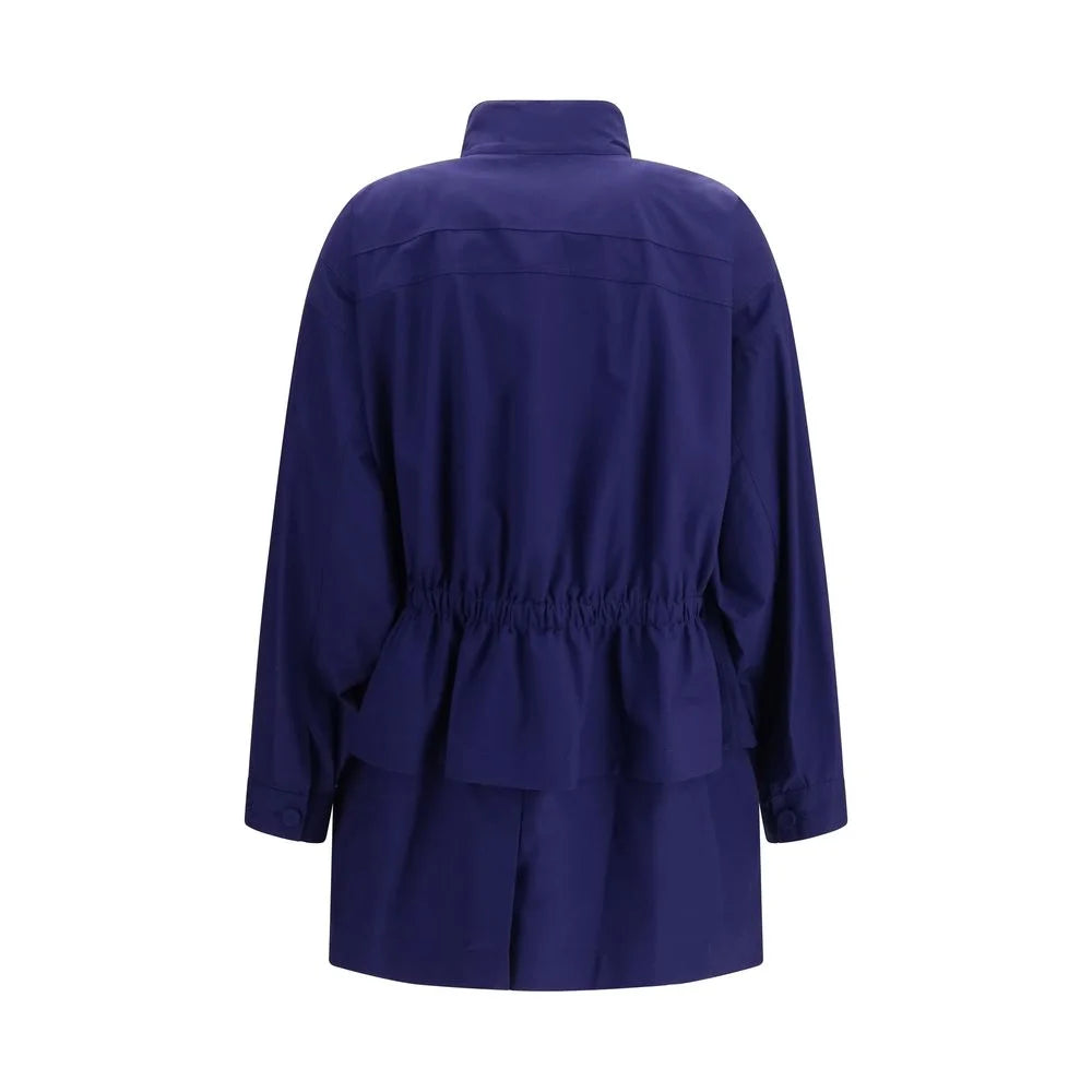 Fendi Blue Cotton Parka - IT40 | M