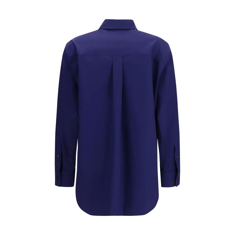 Fendi Blue Cotton Pattern Shirt - IT42 | L
