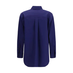 Fendi Blue Cotton Pattern Shirt - IT42 | L