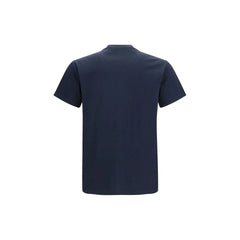 Fendi Blå Bomuld T-Shirt - L