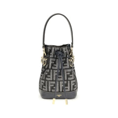 Fendi Blue Fabric Shoulder Bag