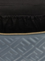 Fendi Blue Lamb Leather Handbag