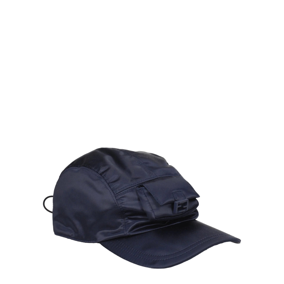 Fendi Blue Polyamide Caps (Baseball Hat) - UNI