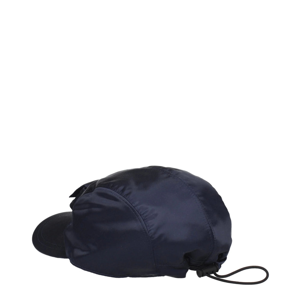 Fendi Blue Polyamide Caps (Baseball Hat) - UNI