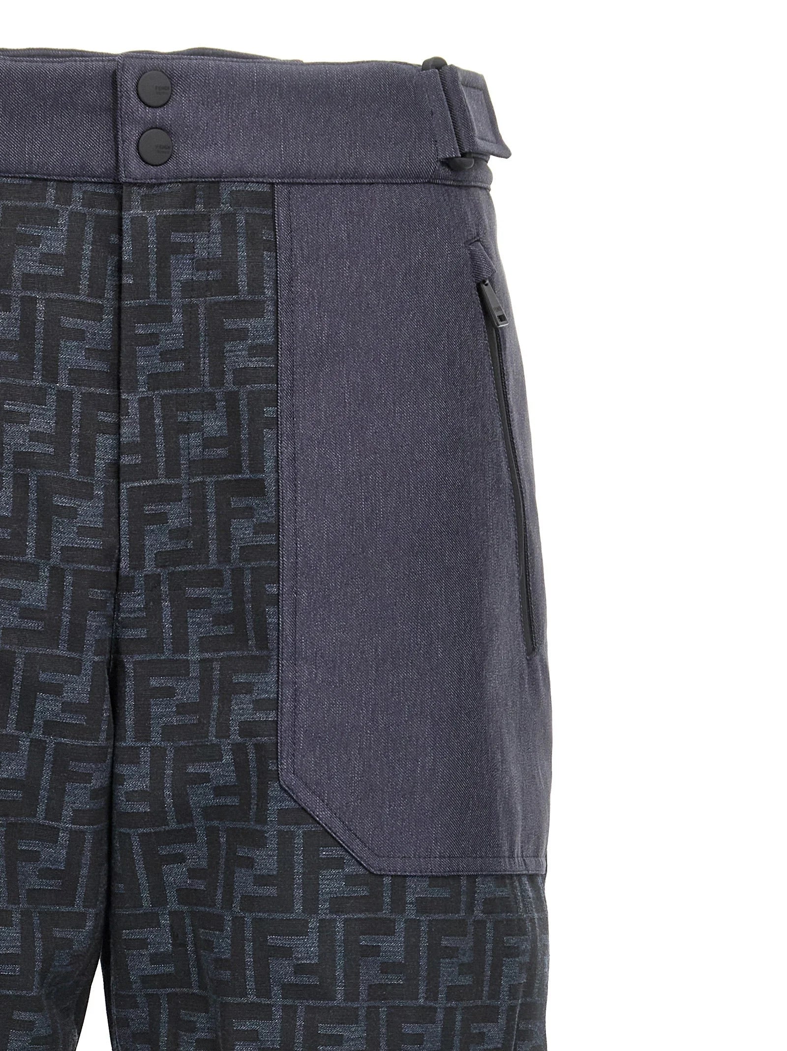 Fendi Blue Polyamide Sportswear - 48 | M