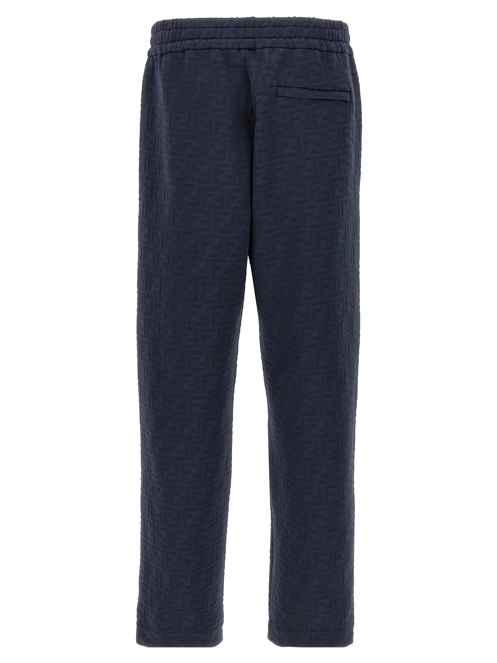 Fendi Blue Polyester Joggers (Workout Pants)