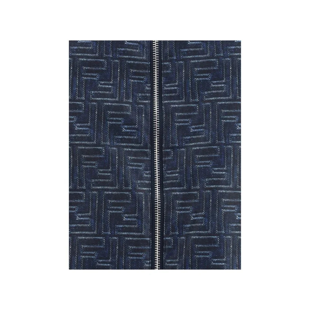 Fendi Blue Polyester Shell Jacket - IT50 | L