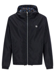 Fendi Blue Polyester Shell Jacket - IT52 | XL