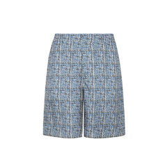 Fendi Blue Silk Shorts - 48 | M