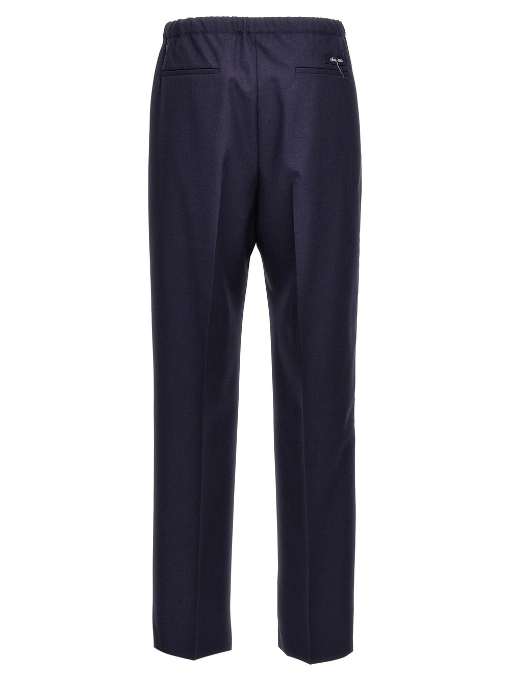 Fendi Blue Virgin Wool Pants - IT50 | L