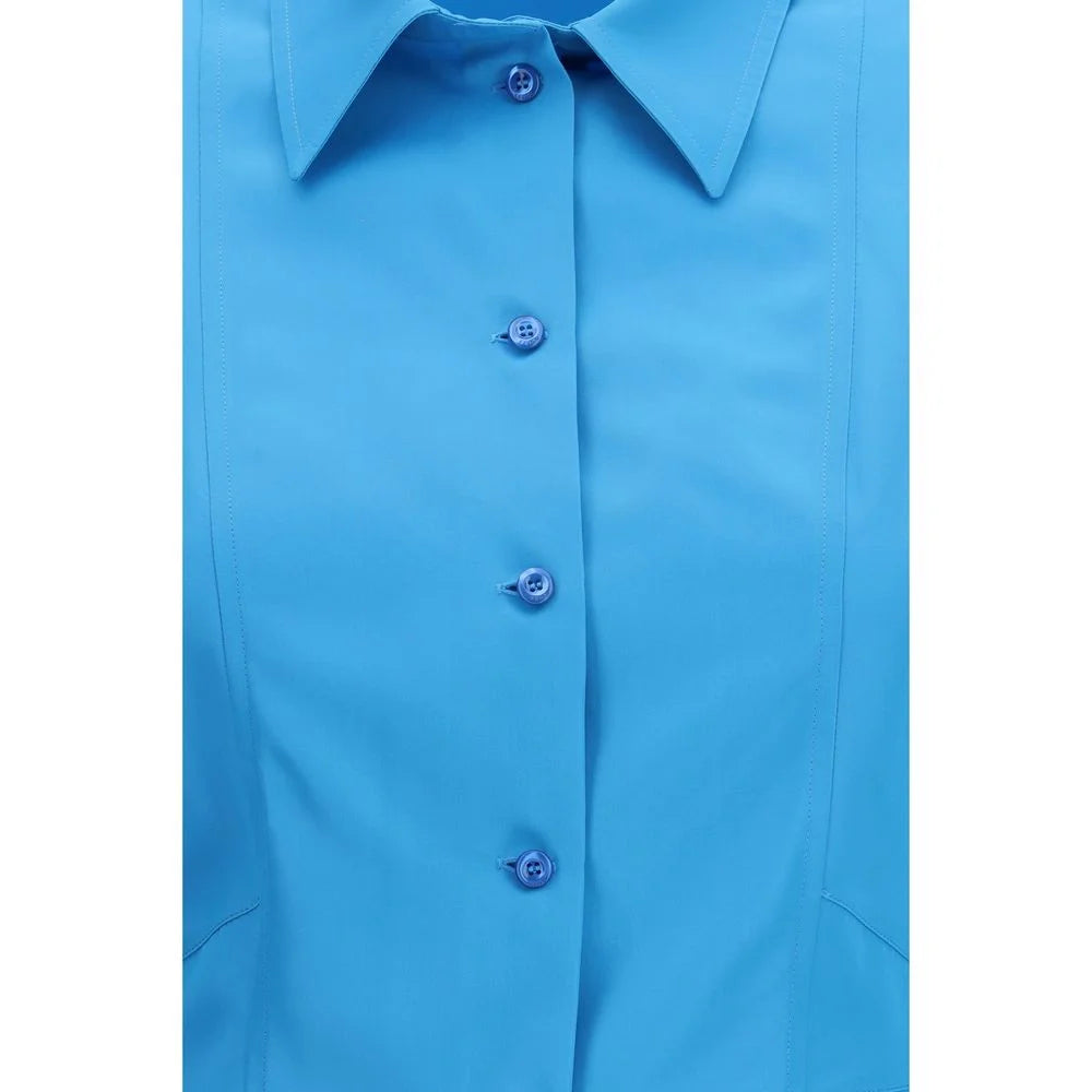 Fendi Blue Viscose Casual Dress - IT42 | L