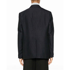 Fendi Blazer Azul de Lana - IT50 | L