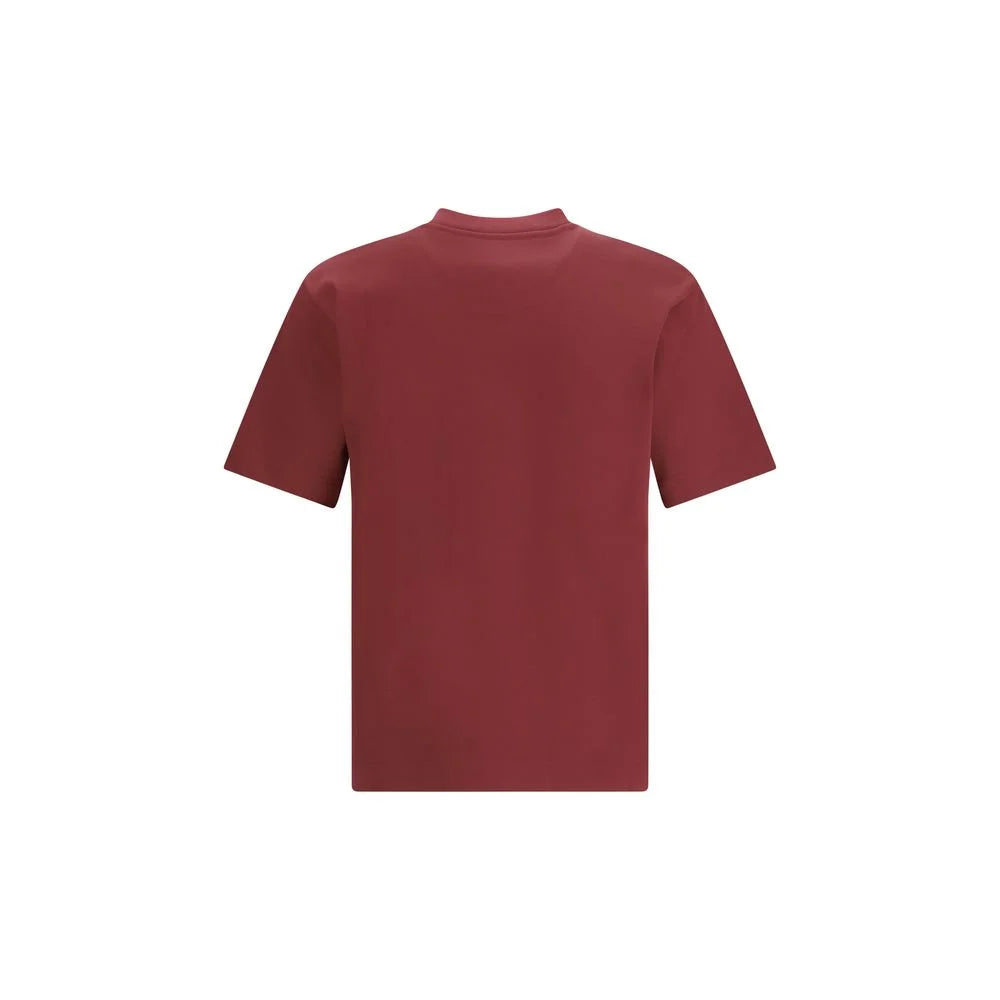 Fendi Bordeaux Cotton T-Shirt