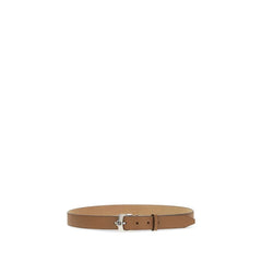 Fendi brunt kalvskinn Bos Taurus bälte