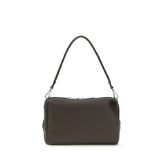 Fendi Braune Schultertasche aus Kalbsleder Bos Taurus