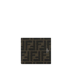 Fendi Brown Calf Leather Bos Taurus Wallet