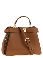 Fendi Brown Calfskin Crossbody Bag