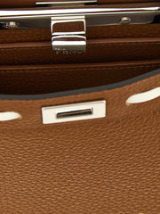 Fendi Brown Calfskin Handbag