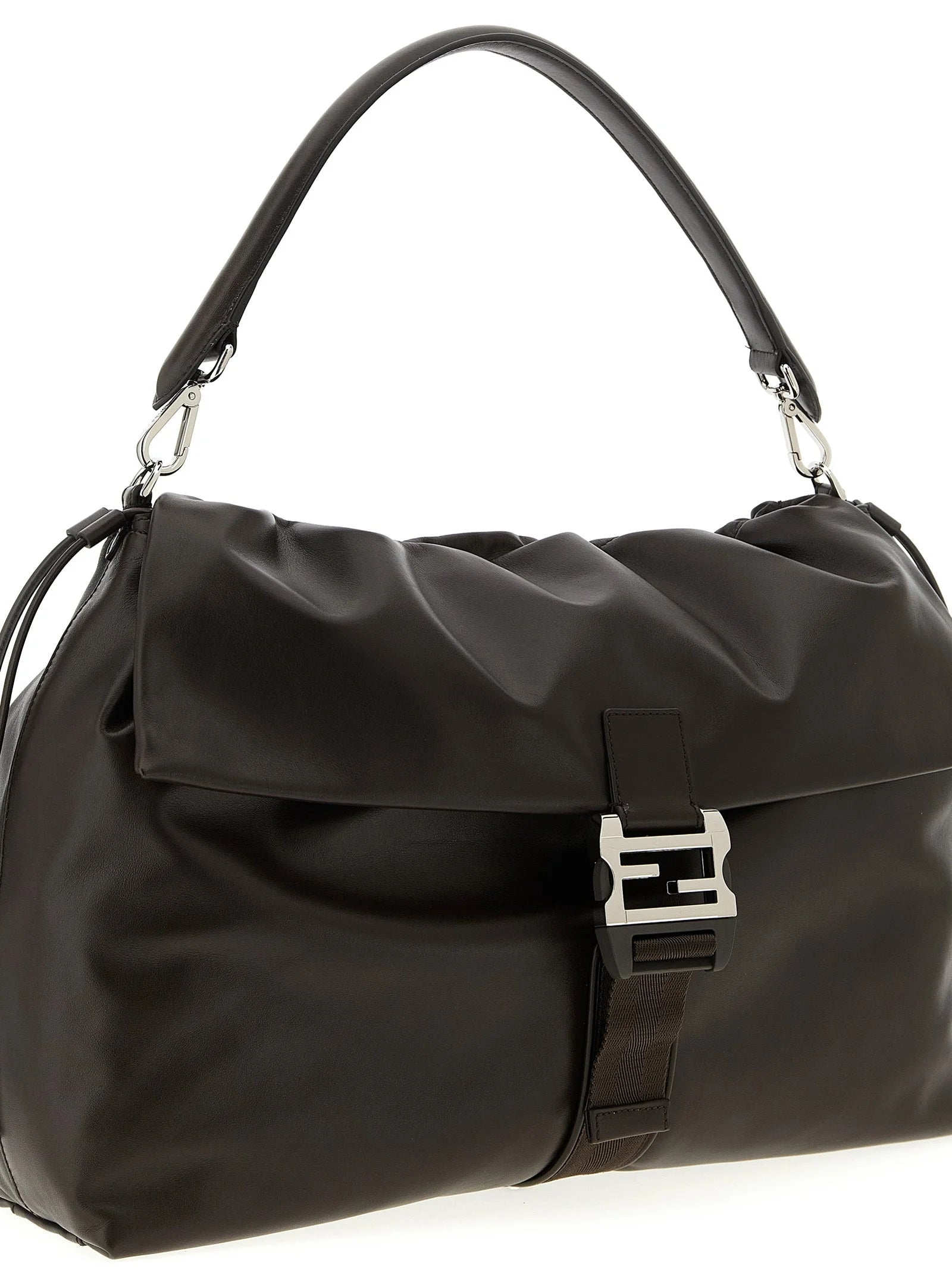 Fendi Brown Calfskin Handbag