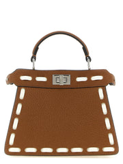 Fendi Brown Calfskin Handbag