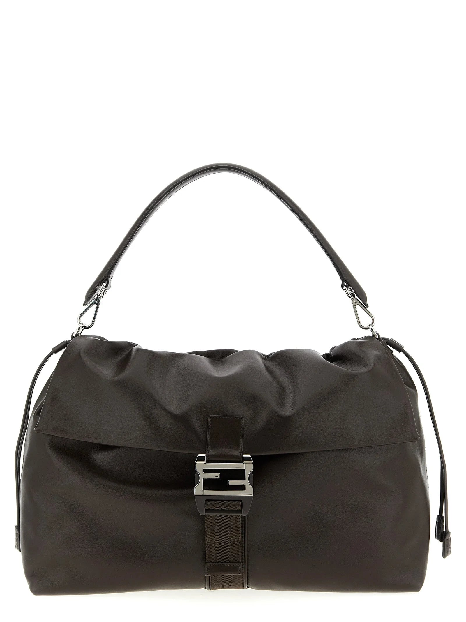 Fendi Brown Calfskin Handbag