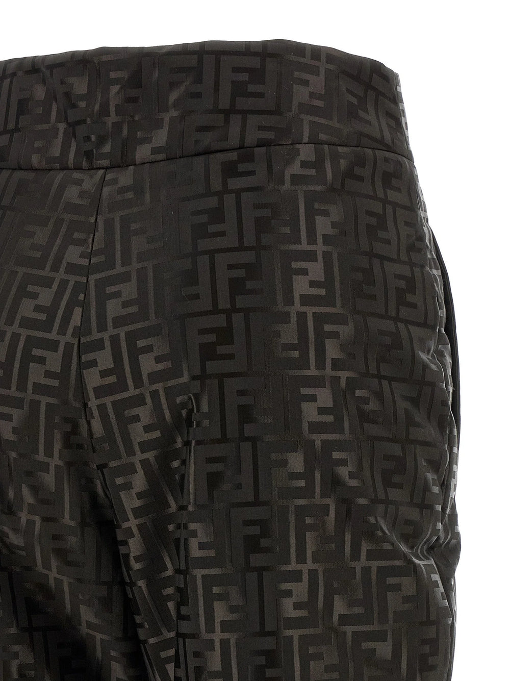 Fendi Brown Cotton Athletic Pants - IT42