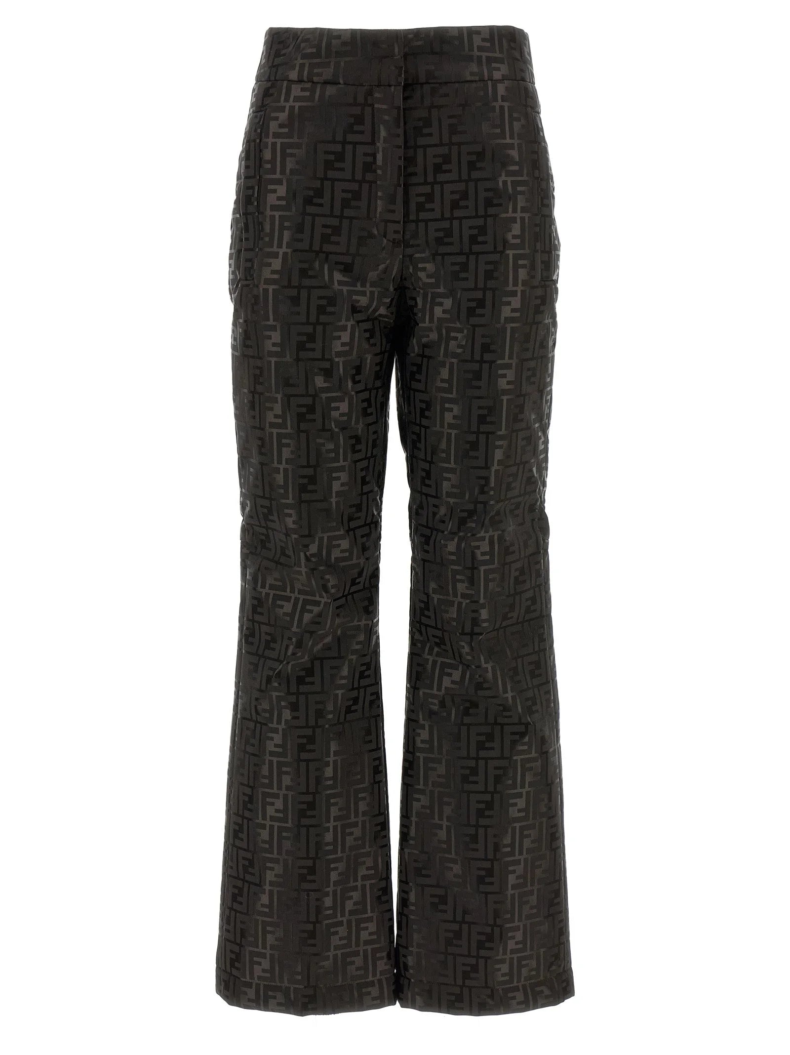 Fendi Brown Cotton Athletic Pants - IT42