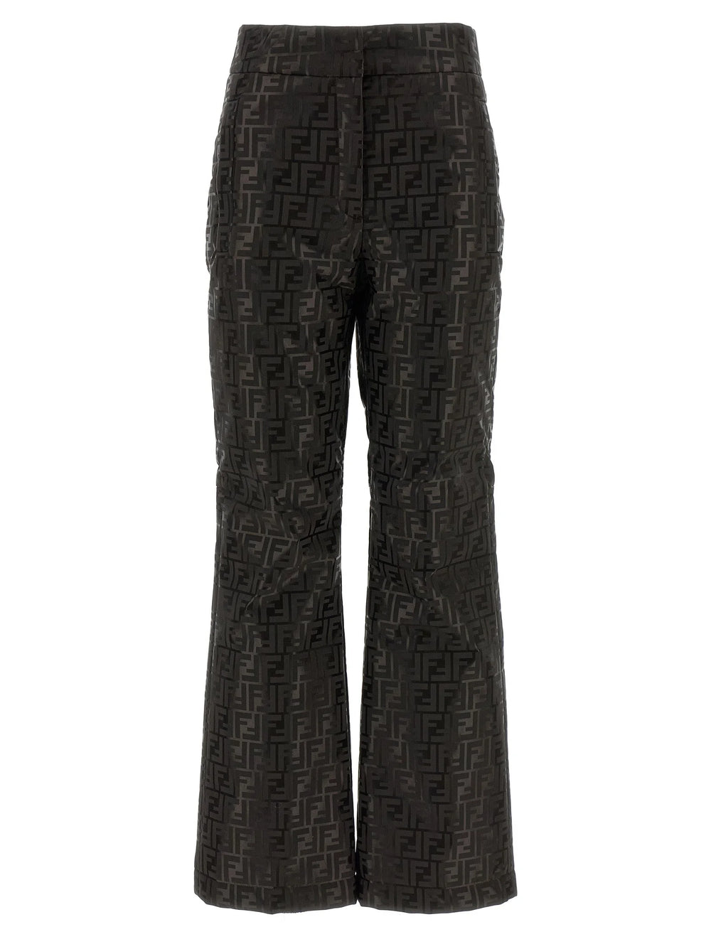 Fendi Brown Cotton Athletic Pants - IT42