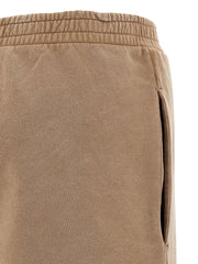 Fendi Brown Cotton Bermuda Shorts - XS