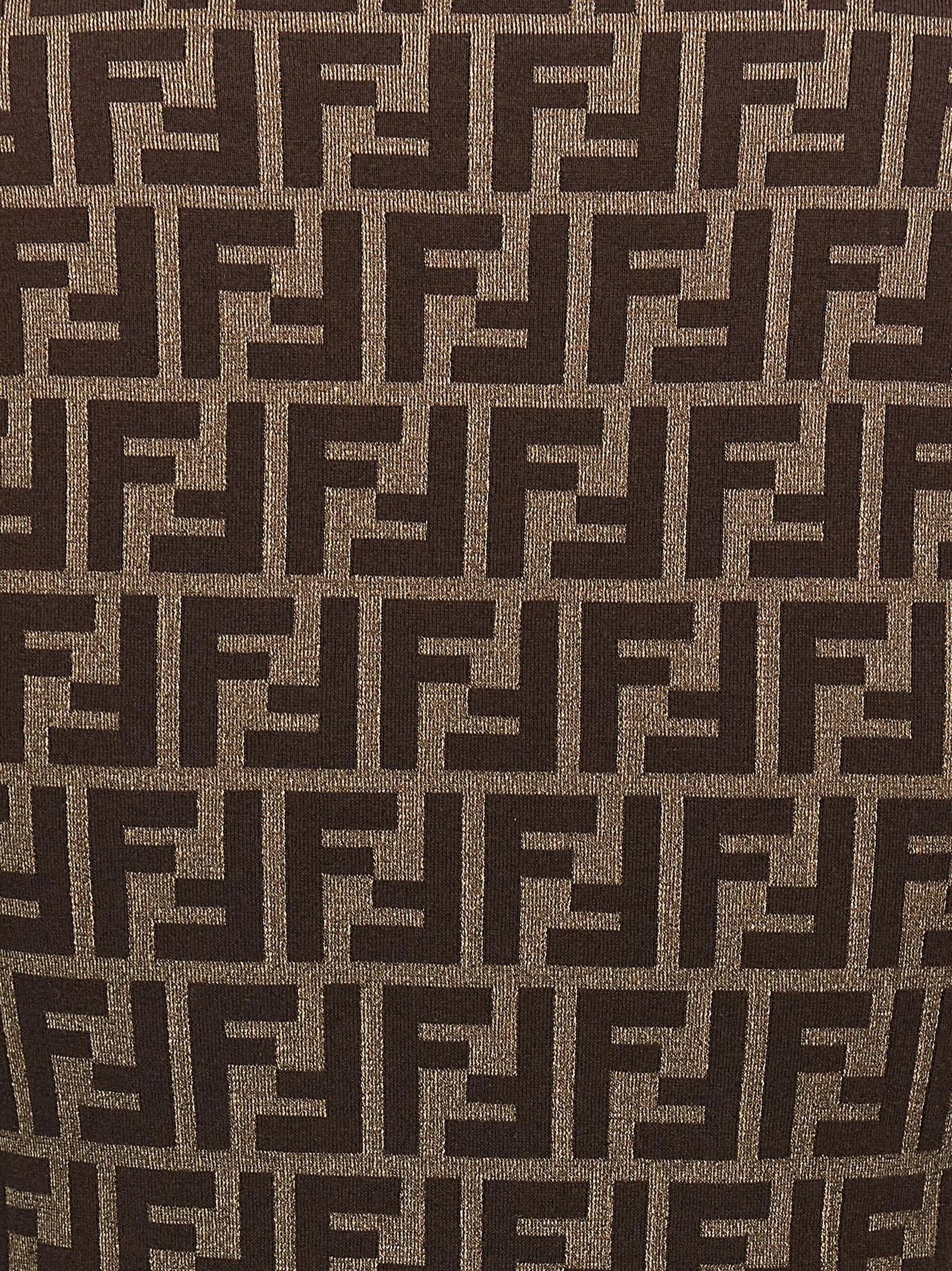 Fendi Brown Cotton Cardigan - IT36 | S