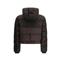 Fendi Brown Cotton Shell Jacket