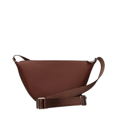 Fendi Καφέ δερμάτινη τσάντα crossbody