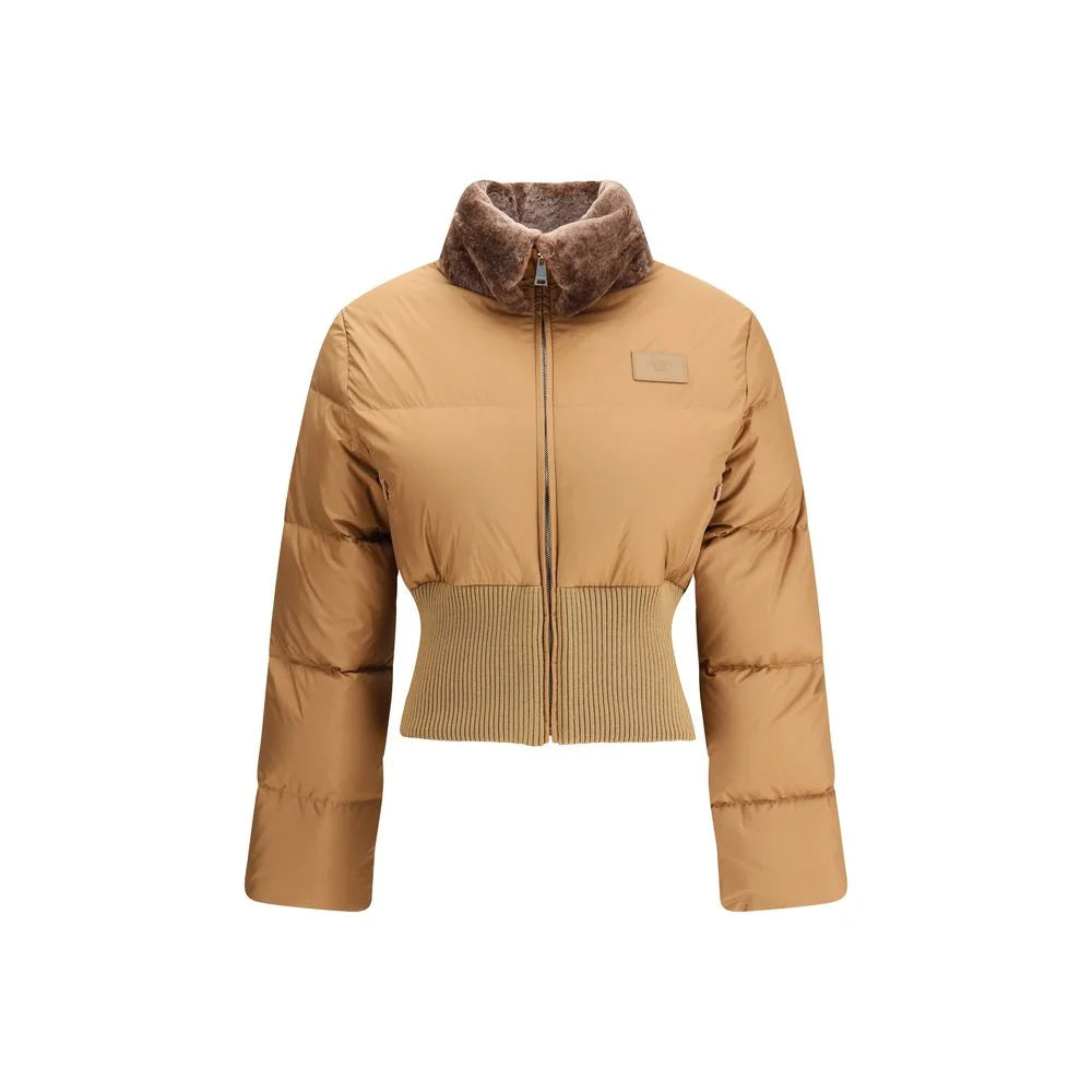 Fendi Brown Polyester Full-Length Jacket - Puffer Jackets