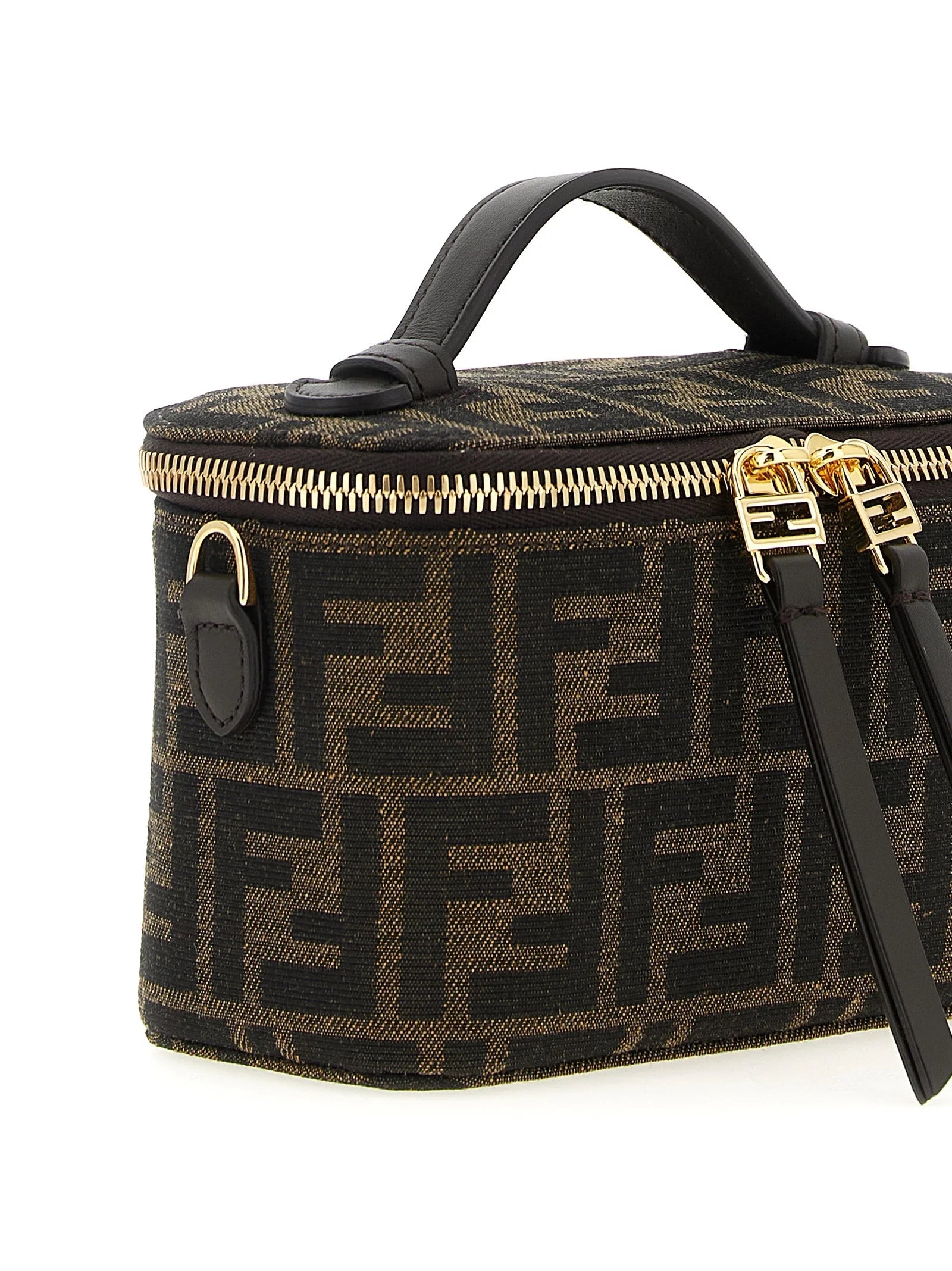 Fendi Brown Polyester Handbag