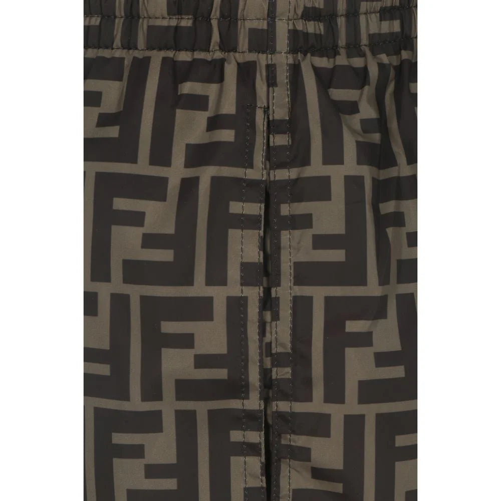 Fendi Brown Polyester Swim Shorts - IT50 | L