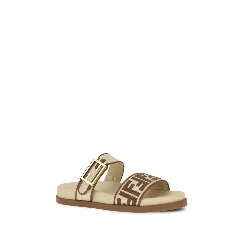 Fendi Ruskeat Riffi Sandaalit - EU41/US11