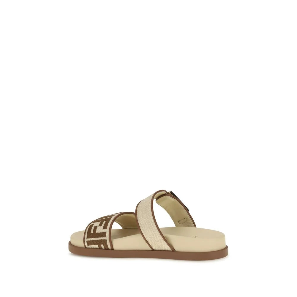 Fendi Ruskeat Riffi Sandaalit - EU41/US11