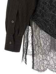 Fendi Brown Virgin Wool Blouse