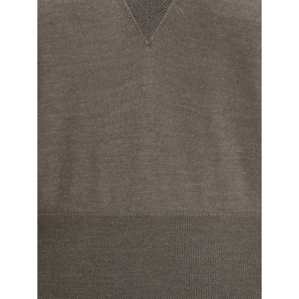 Fendi Cashmere and Silk long-sleeve Sweater - Sweaters
