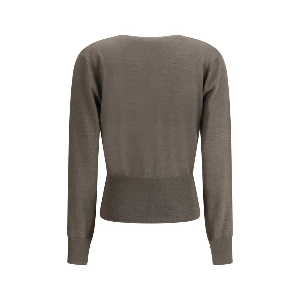 Fendi Cashmere and Silk long-sleeve Sweater - Sweaters