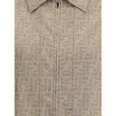 Fendi Chambray cropped Jacket - IT40 | M