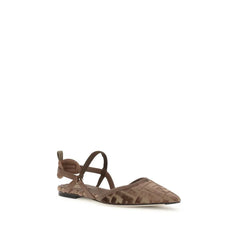 Fendi Colibrì Lite slingback Ballerinas - Flats