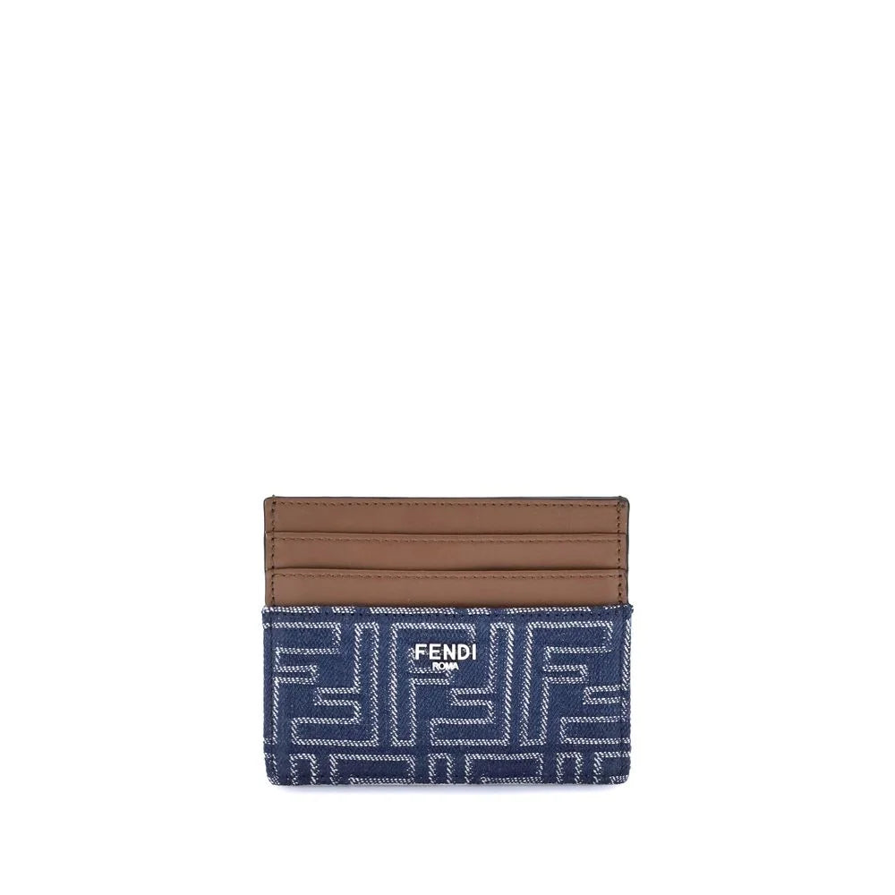 Fendi Denim Card Holder - Card Cases